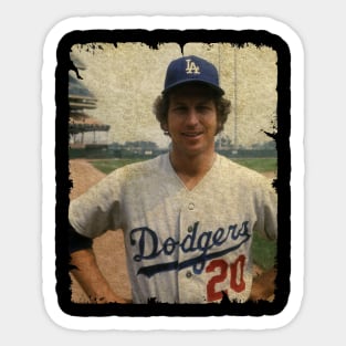 Don Sutton in Los Angeles Dodgers Sticker